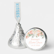 Peach Ivory Floral Bridal Shower