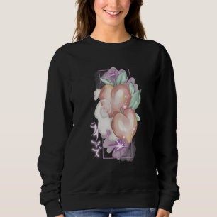 Peach Japanese tattoo design Sweatshirt