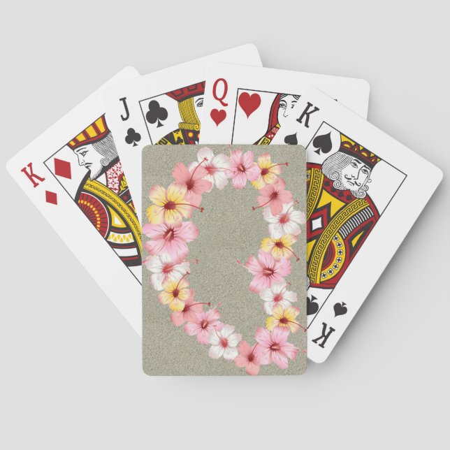 Peach Lei Bicycle® Play Playing Cards (Back)
