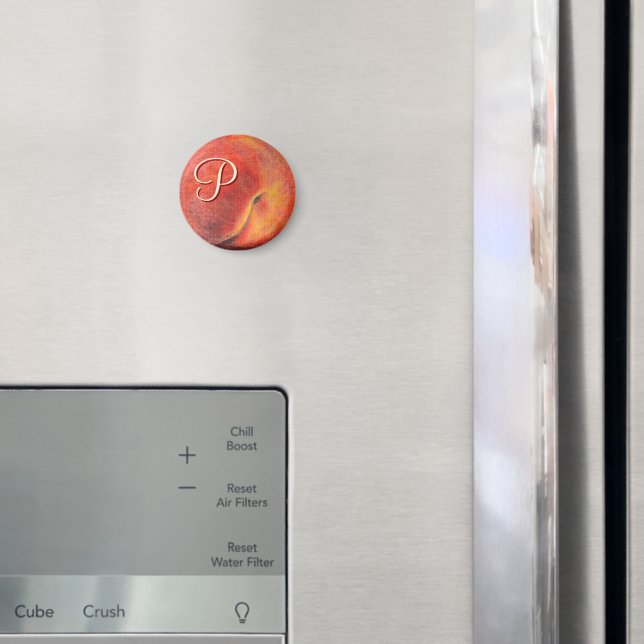 Peach Magnet (In Situ (Fridge))