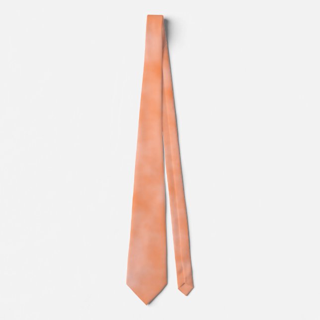 Peach Marbleised Tie (Front)