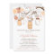 Peach Mason Jars Bridal Shower Invitation