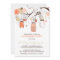 Peach Mason Jars Engagement Party Invitation
