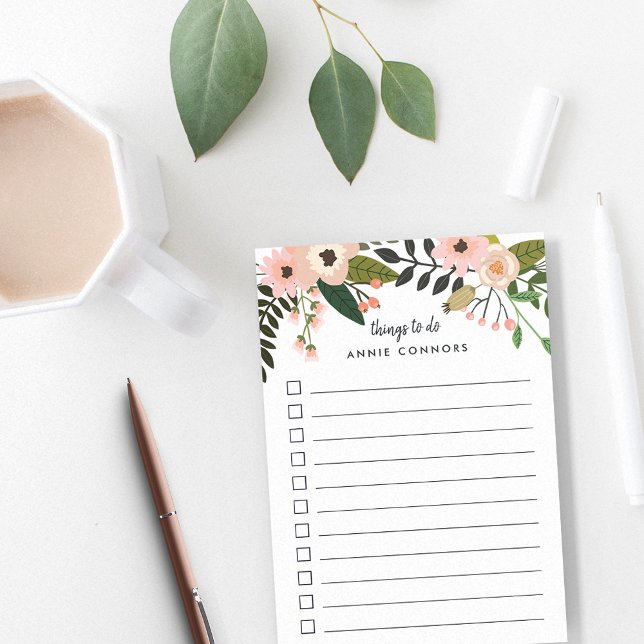 Peach Meadow | Personalised To Do List Post-it Notes (Creator Uploaded)