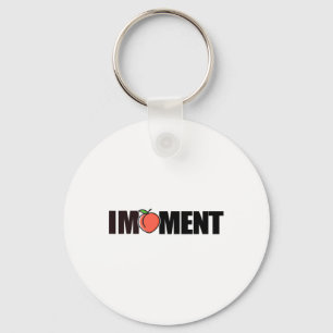 Peach Meme Anti-donald Trump Key Ring