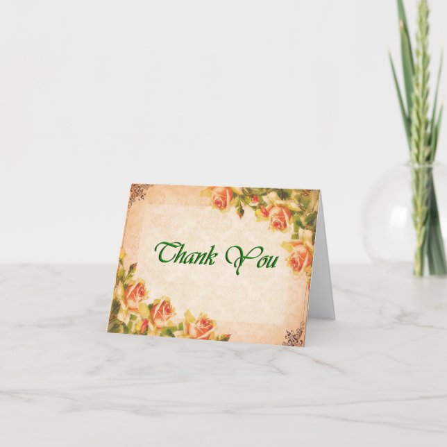 Peach Note Cards Customisable (Front)