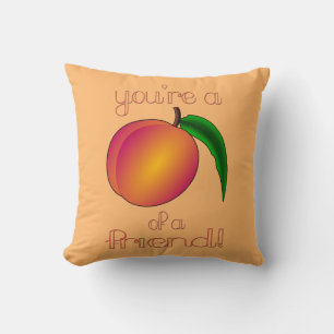 Peach of a Friend Cushion