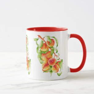 'Peach Paradise' on a Combo Mug (II)