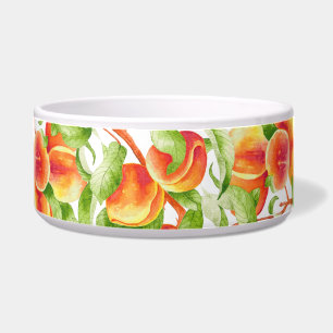 'Peach Paradise' on a Salad Bowl