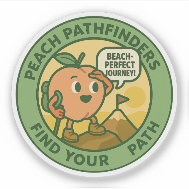 Peach Pathfinders Find Your Path (Front)
