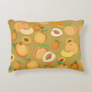Peach Pattern 2 Decorative Cushion
