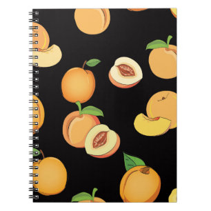 Peach Pattern 5 Notebook
