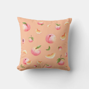 Peach Pattern Cushion