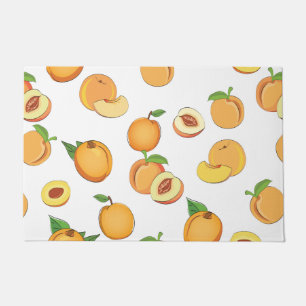 Peach Pattern Doormat