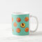 Peach pattern mug - customisable