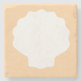 Peach Pearl Stone Coaster