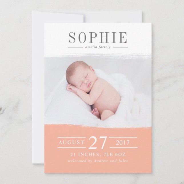 peach perfection announcement (Front)