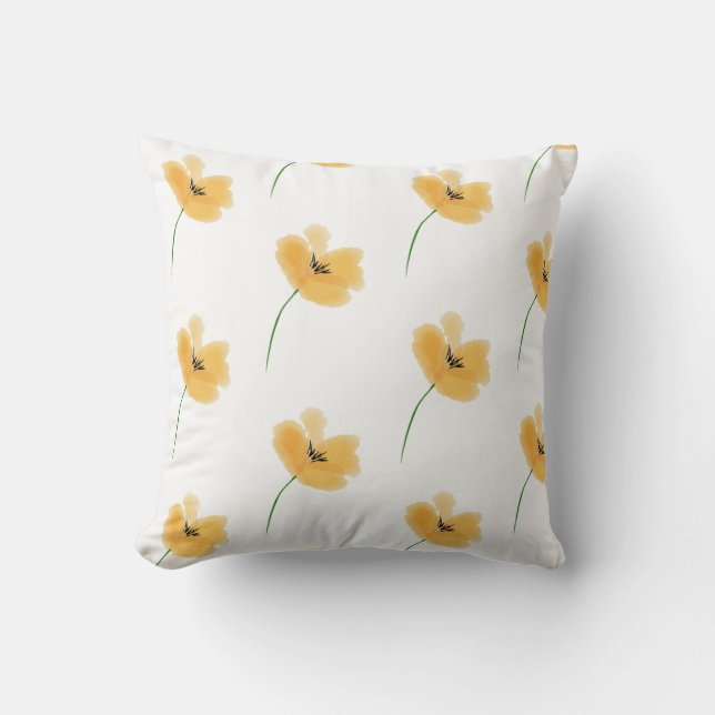 Peach Petal Pillow (Front)