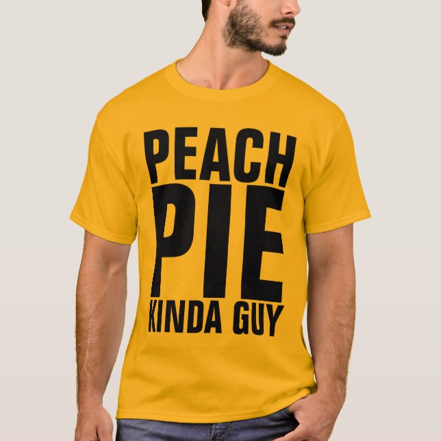 PEACH PIE GUY MEN'S T-SHIRTS (Front)