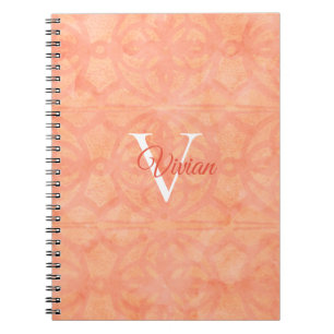 Peach Pink Notebook