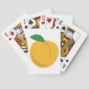 Peach Playing Cards