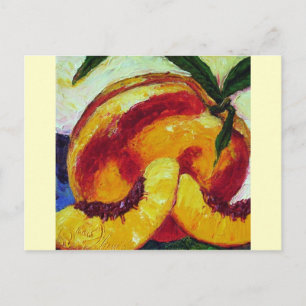 Peach Postcard