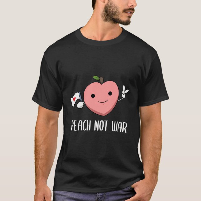 Peach Puns Fruit Picker T-Shirt (Front)