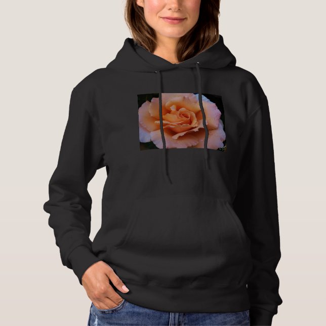 Peach Rose Hoodie (Front)