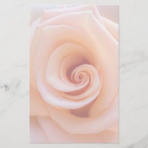 Peach Rose Stationery