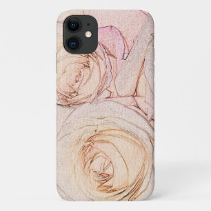 Peach Roses iPhone 11 Case