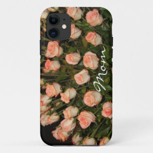 PEACH ROSES IPHONE TOUGH CASEMATE CASE  TEMPLATE