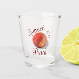 Peach Shot glass