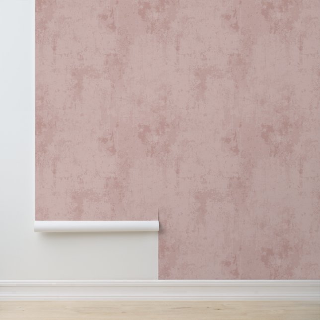 Peach Sponge Pattern Wallpaper (Application)