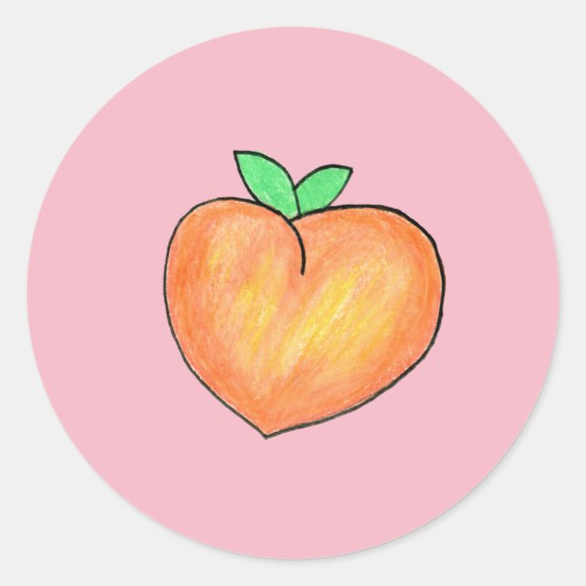Peach Stickers (Front)