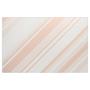 Peach stripes fabric