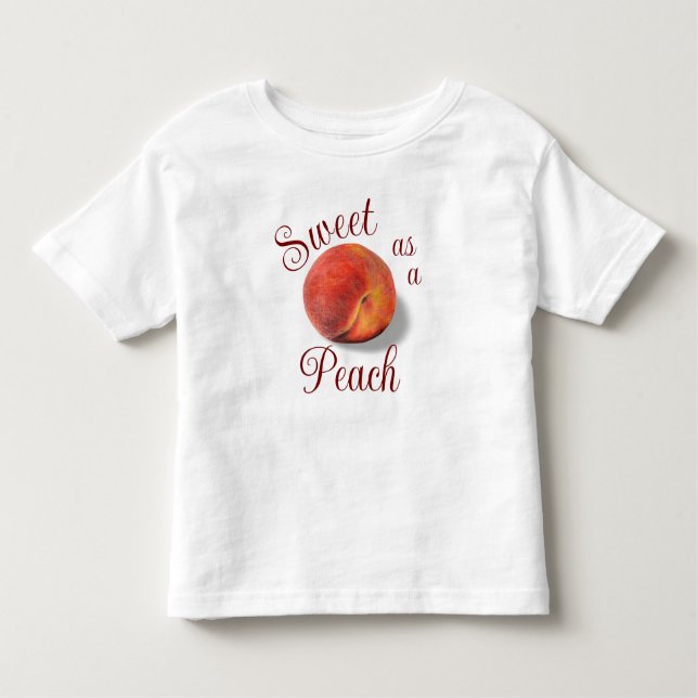 Peach Toddler Top (Front)