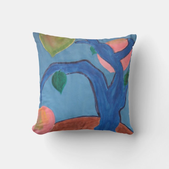 Peach Tree Cushion (Front)