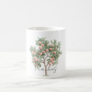 Peach Tree Peaches  Coffee Mug