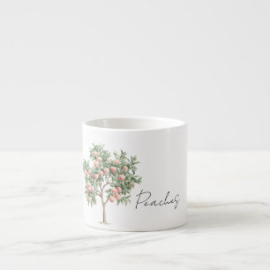 Peach Tree Peaches  Espresso Cup