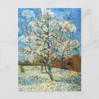 Peach Trees in Blossom Vincent Van Gogh Postcard