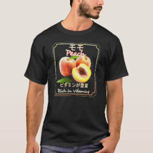 Peach Vegan Healthy Fruits And Vegetables T-Shirt