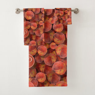 Peaches Bath Towel Set
