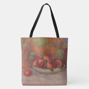 Peaches (by Pierre-Auguste Renoir) Tote Bag