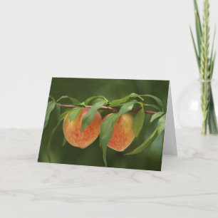 Peaches Card