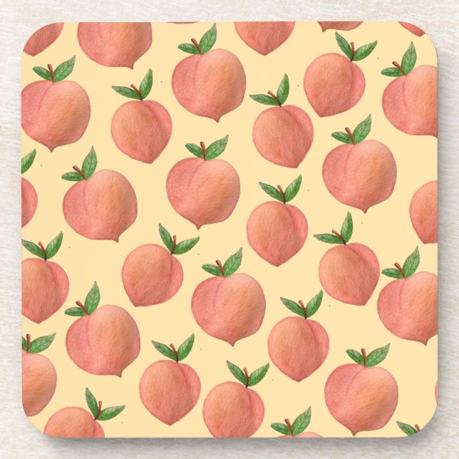 Peaches Coaster (Front)