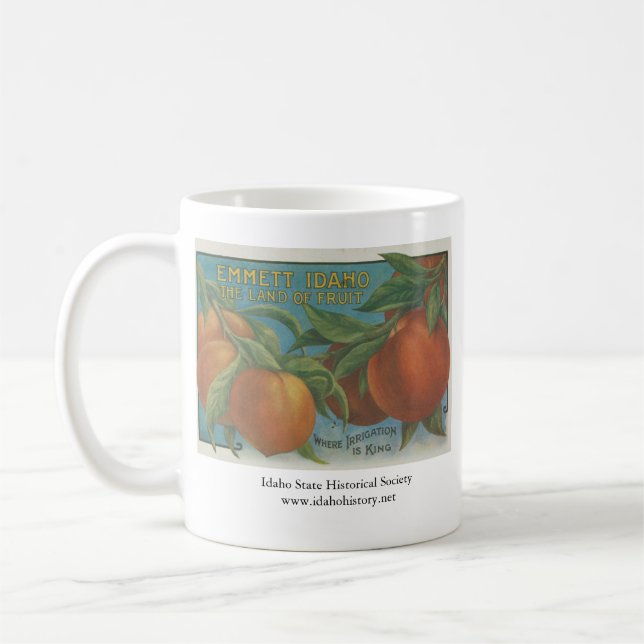 Peaches Coffee Mug (Left)
