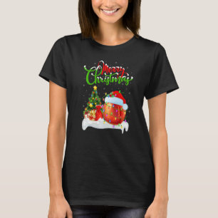 Peaches Fruit Xmas Decorations Santa Peaches Chri T-Shirt