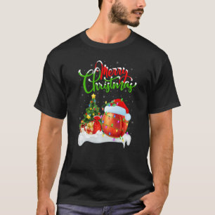 Peaches Fruit Xmas Decorations Santa Peaches Chri T-Shirt