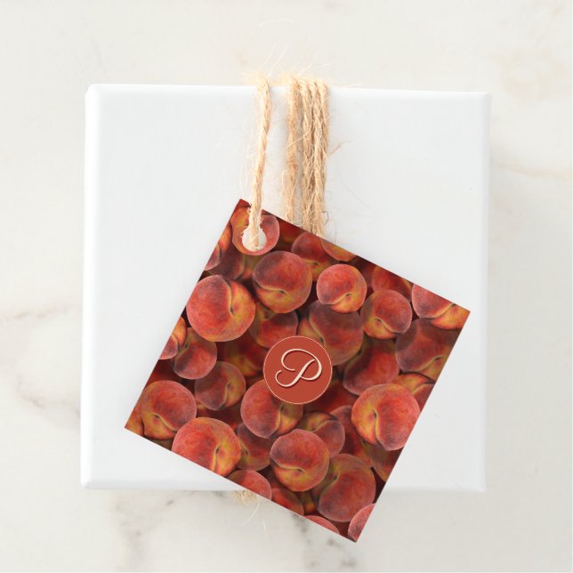 Peaches Gift Tag (In Situ)