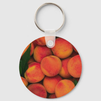 Peaches Key Ring